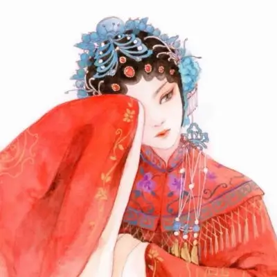 雪国白狐幻想系动漫女头像